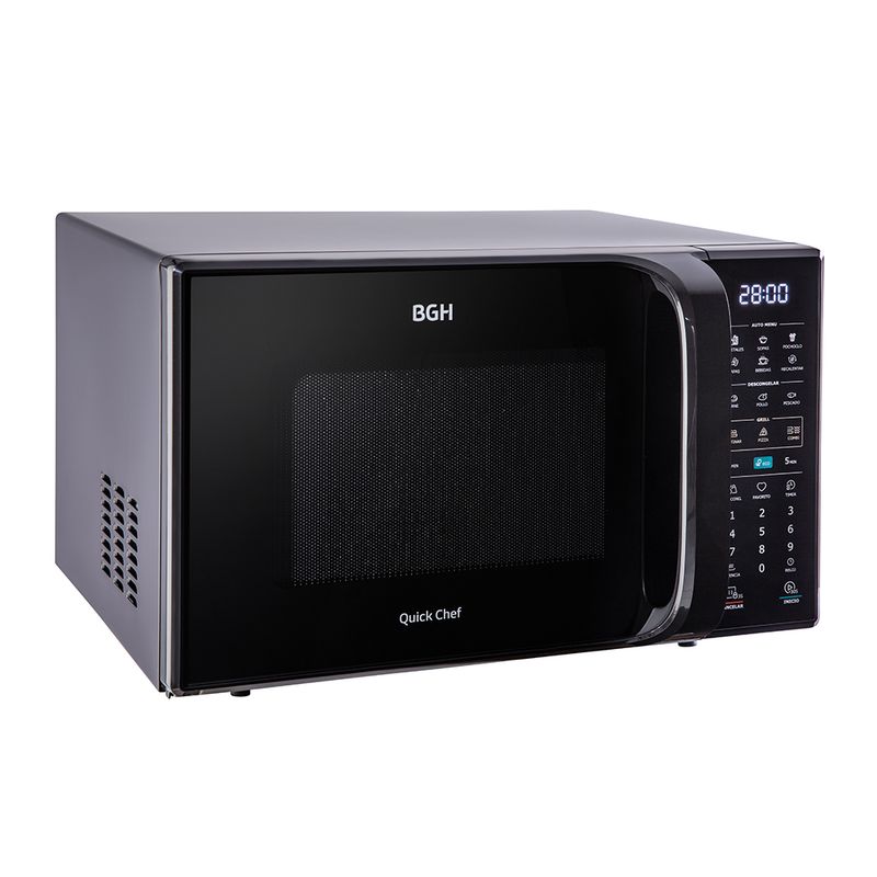 Microondas BGH Eco Negro Digital 28 Litros B228DN20