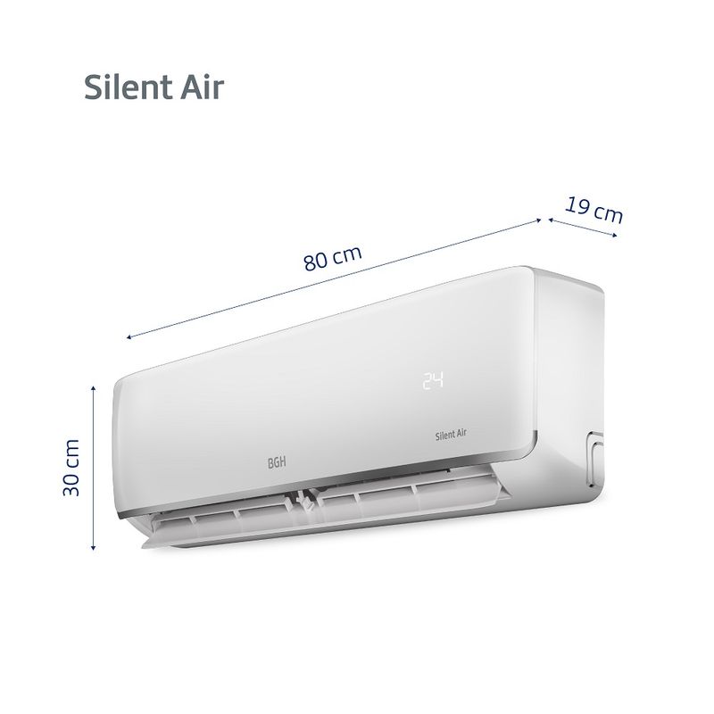 Aire acondicionado BGH Silent Air split frío/calor 3000 frigorías
