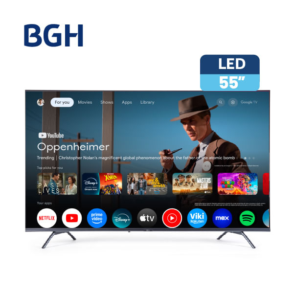 Smart TV 4K UHD 55 Pulgadas Google TV BGH Tienda Oficial BGH